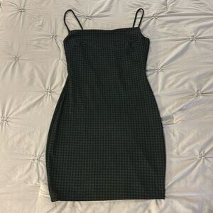 Checkered minidress
